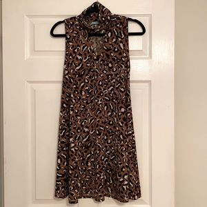 Leopard print Karlie mini dress